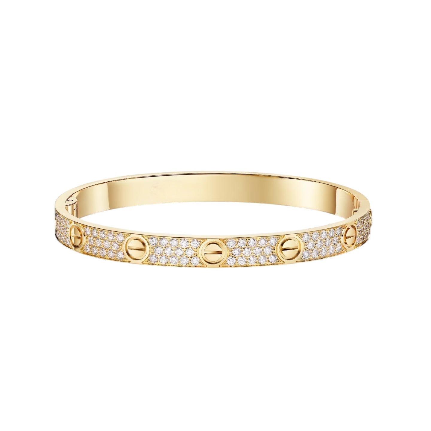 [Favorite]CLASSIC 6.1MM LOVE BANGLE - FULL PAVÉ