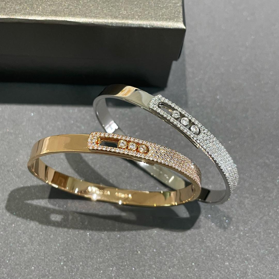 [Favorite]MOVE NOA PAVÉ DIAMOND BANGLE BRACELET