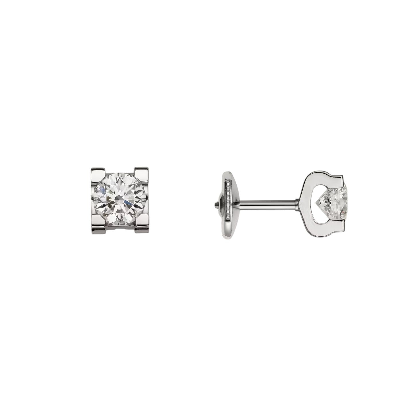 [Favorite]C DE DIAMOND STUD EARRINGS