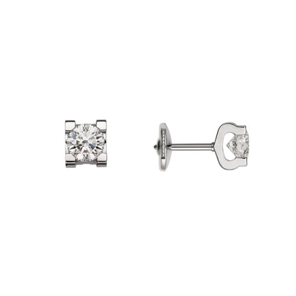 [Favorite]C DE DIAMOND STUD EARRINGS