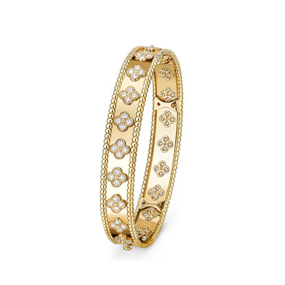 [Favorite]KALEIDOSCOPE RADIANCE WIDE BANGLE BRACELET