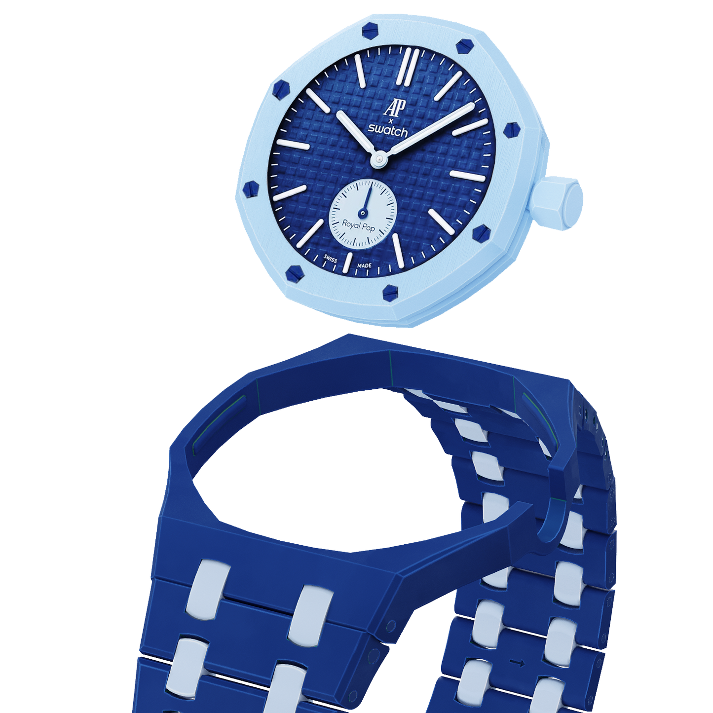 [Favorite]Royal Oak Pop Exclusive Bioceramic Case & Bioceramic Strap Mix Color