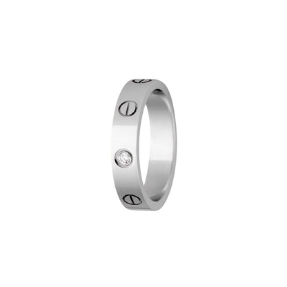 [Favorite]LOVE 4MM 1 DIAMOND RING
