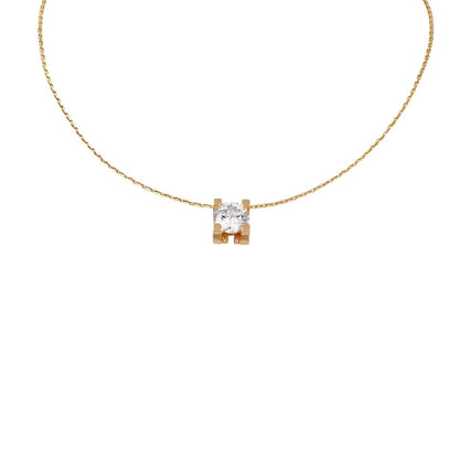 [Favorite]C DE PENDANT DIAMOND NECKLACE