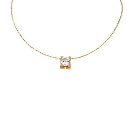 [Favorite]C DE PENDANT DIAMOND NECKLACE