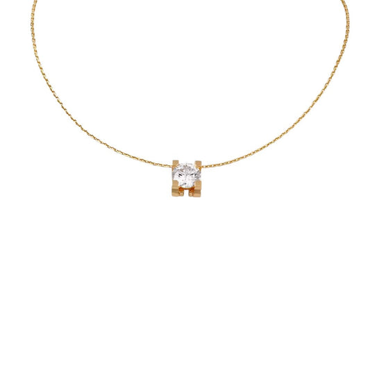 [Favorite]C DE PENDANT DIAMOND NECKLACE