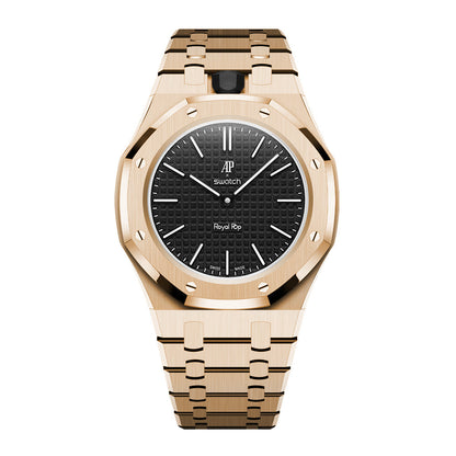 Royal Oak Pop Exklusives Stahlgehäuse & Armband Uhrband mit vollständiger Einfassung