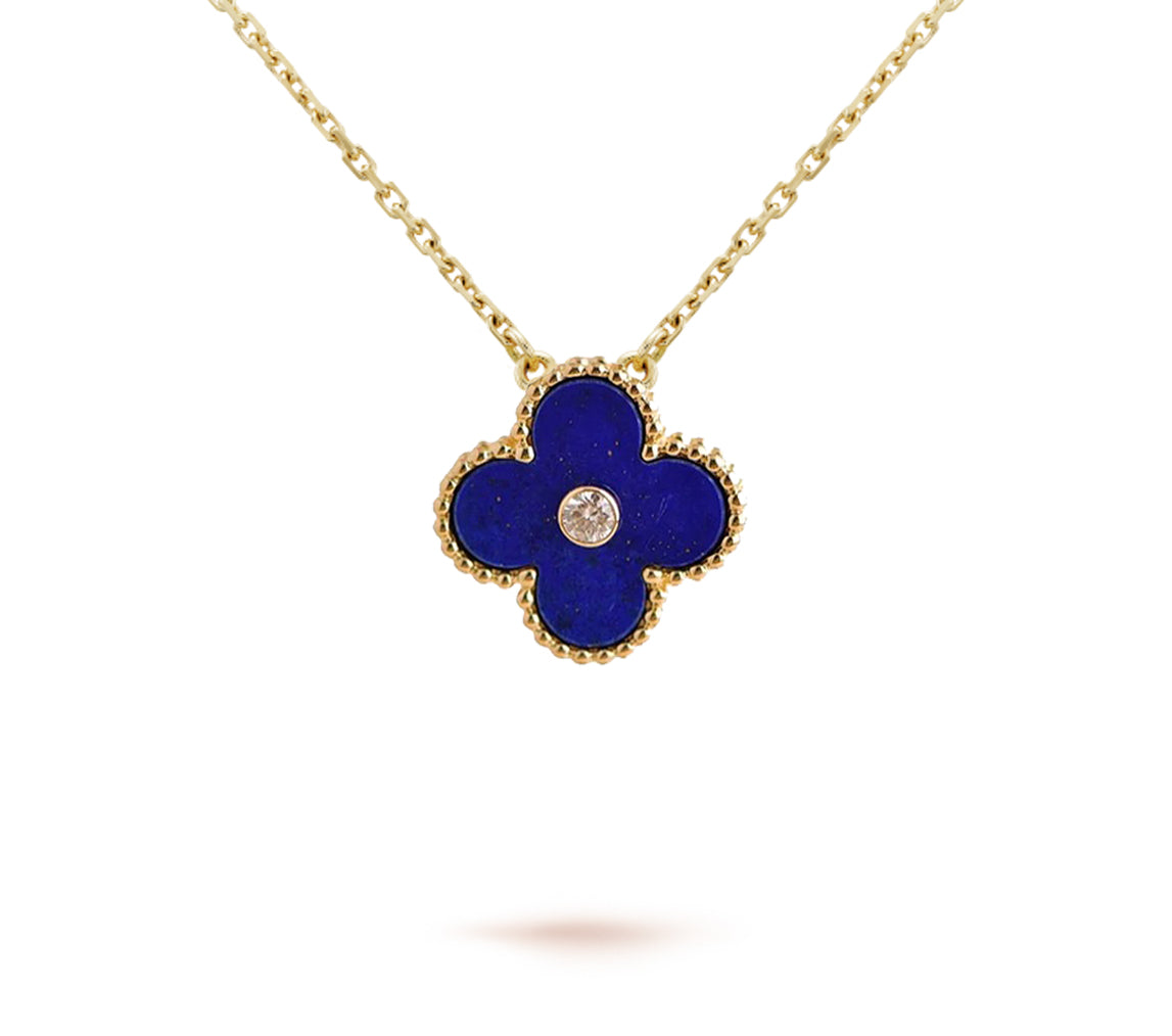 [Favorite]LIMITED EDITION CHRISTMAS CLOVER FLOWER NECKLACE - 15MM ANNUAL COLLECTIBLE PENDANT
