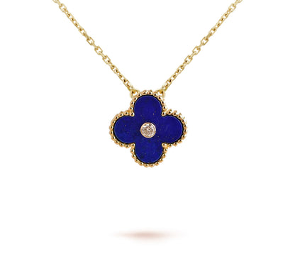 [Favorite]LIMITED EDITION CHRISTMAS CLOVER FLOWER NECKLACE - 15MM ANNUAL COLLECTIBLE PENDANT