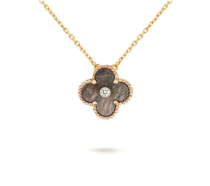 [Favorite]LIMITED EDITION CHRISTMAS CLOVER FLOWER NECKLACE - 15MM ANNUAL COLLECTIBLE PENDANT