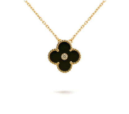 [Favorite]LIMITED EDITION CHRISTMAS CLOVER FLOWER NECKLACE - 15MM ANNUAL COLLECTIBLE PENDANT