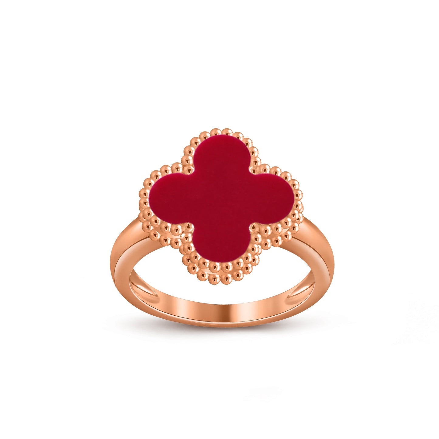 [Favorite]LUCKY CLOVER VINTAGE ROSE GOLD RING COLLECTION