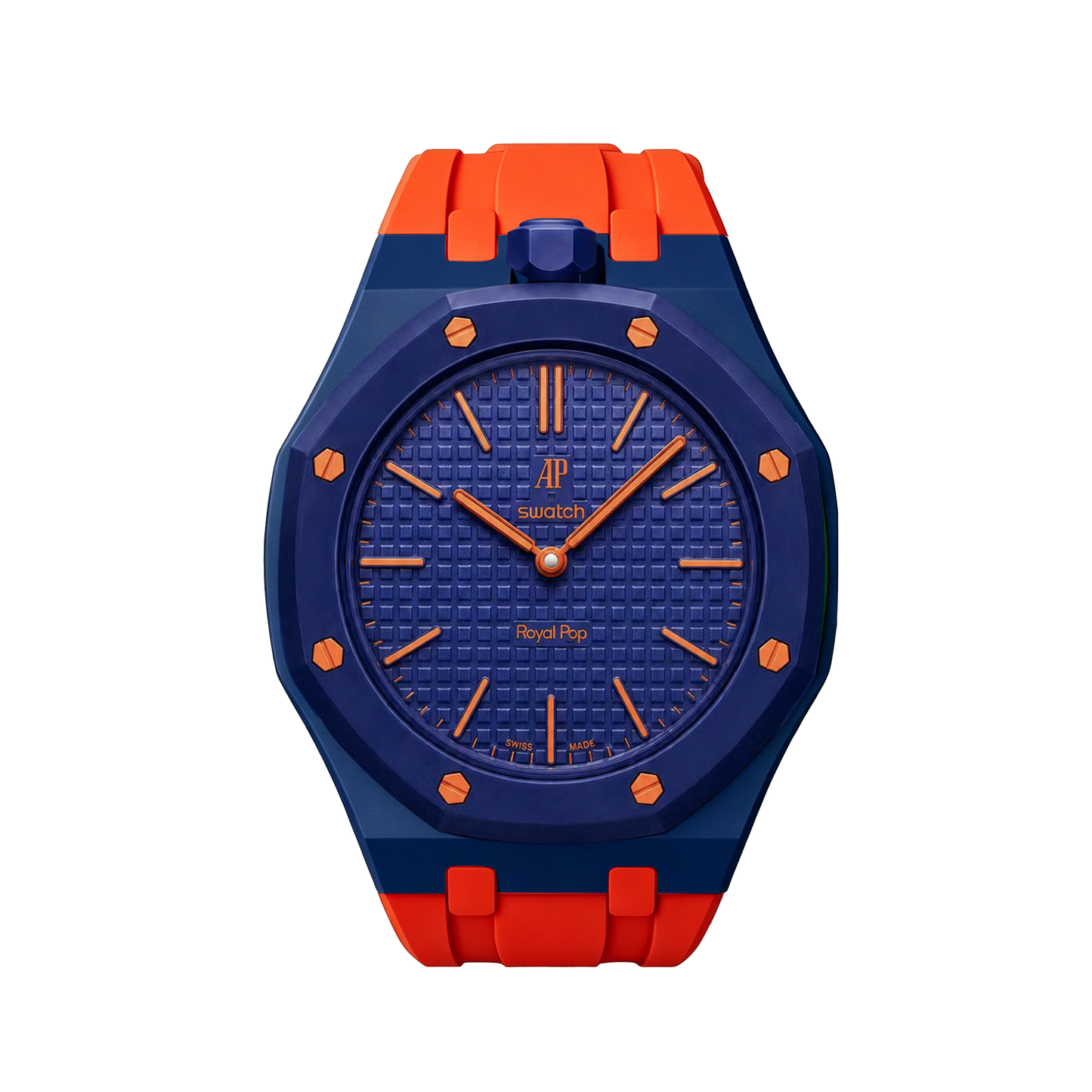 [Favorite]Royal Oak Pop Exclusive Bioceramic Case & Silicone Strap Mix Color
