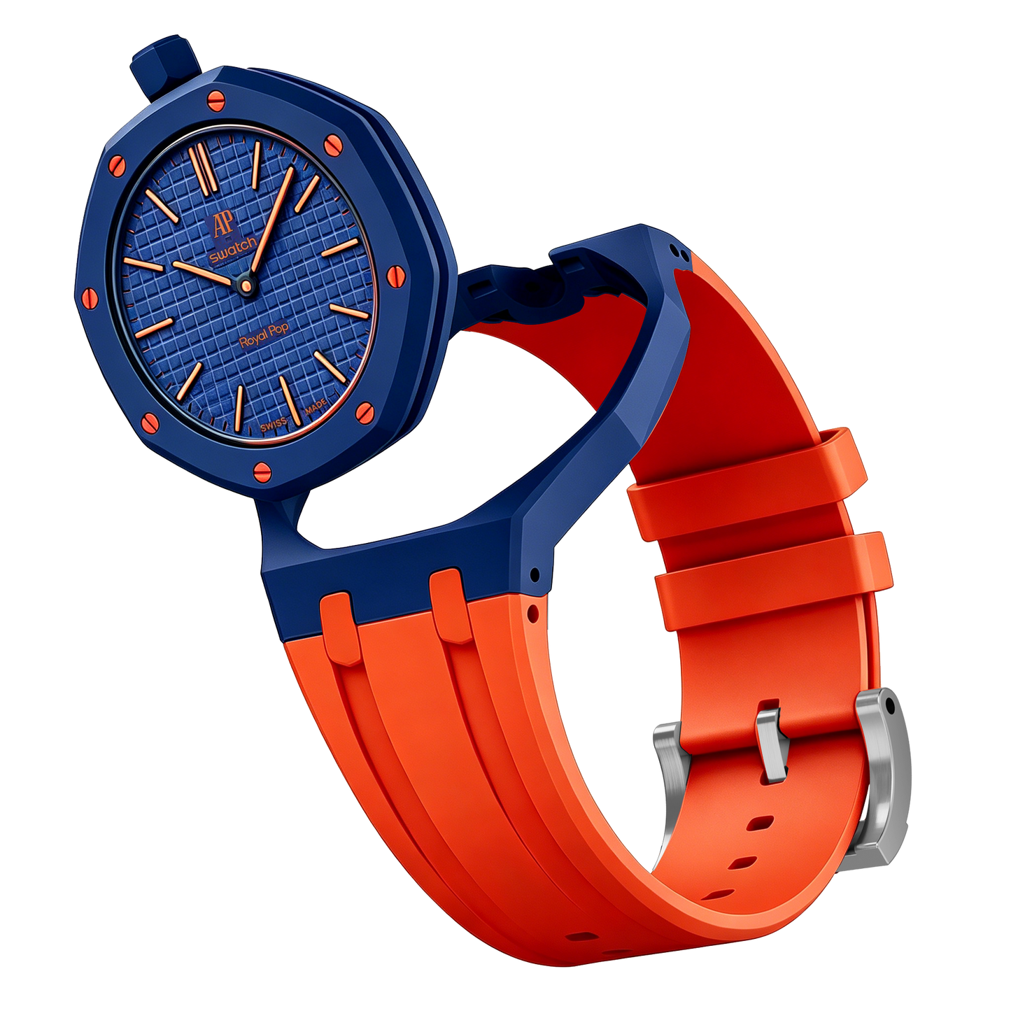[Favorite]Royal Oak Pop Exclusive Bioceramic Case & Silicone Strap Mix Color