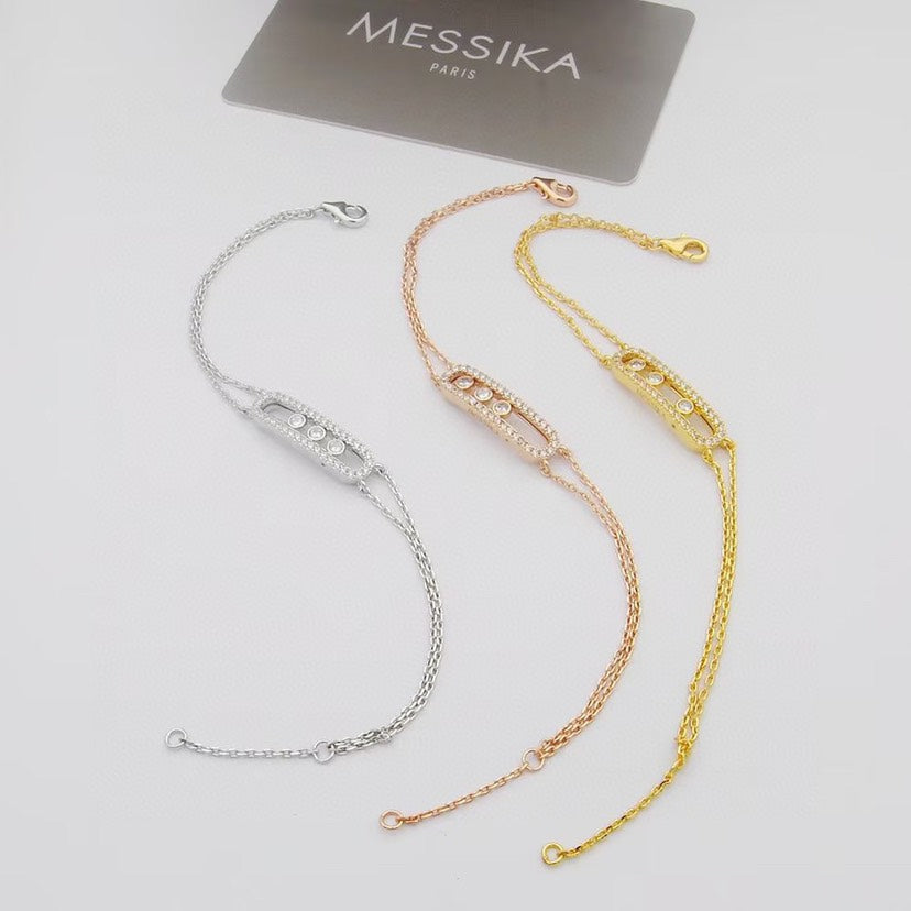 [Favorite]MOVE CLASSIQUE PAVÉ DIAMOND BRACELET