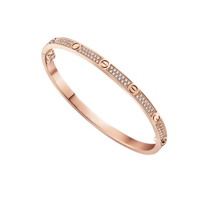 [Favorite]CLASSIC 3.65MM LOVE FULL PAVE BANGLE