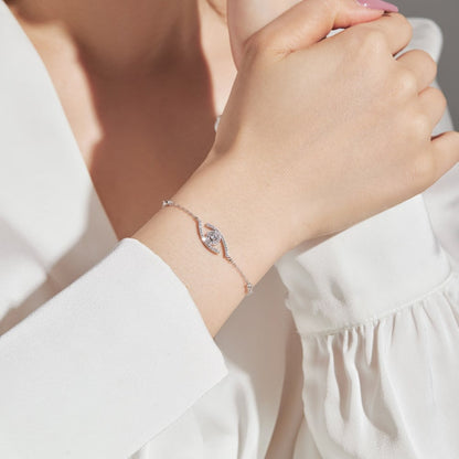 [Favorite]LUCKY EYE PAVÉ-SET DIAMOND BRACELET