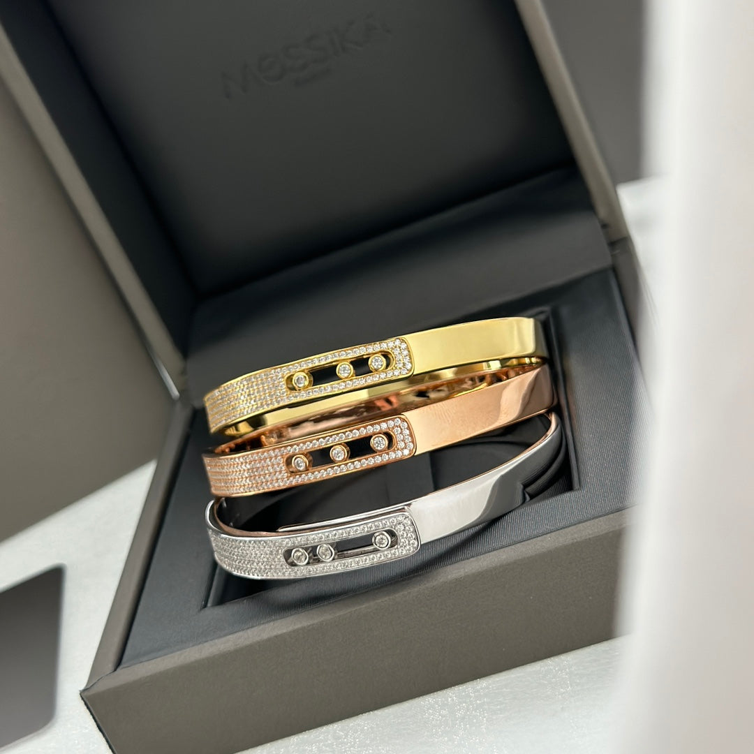 [Favorite]MOVE NOA PAVÉ DIAMOND BANGLE BRACELET
