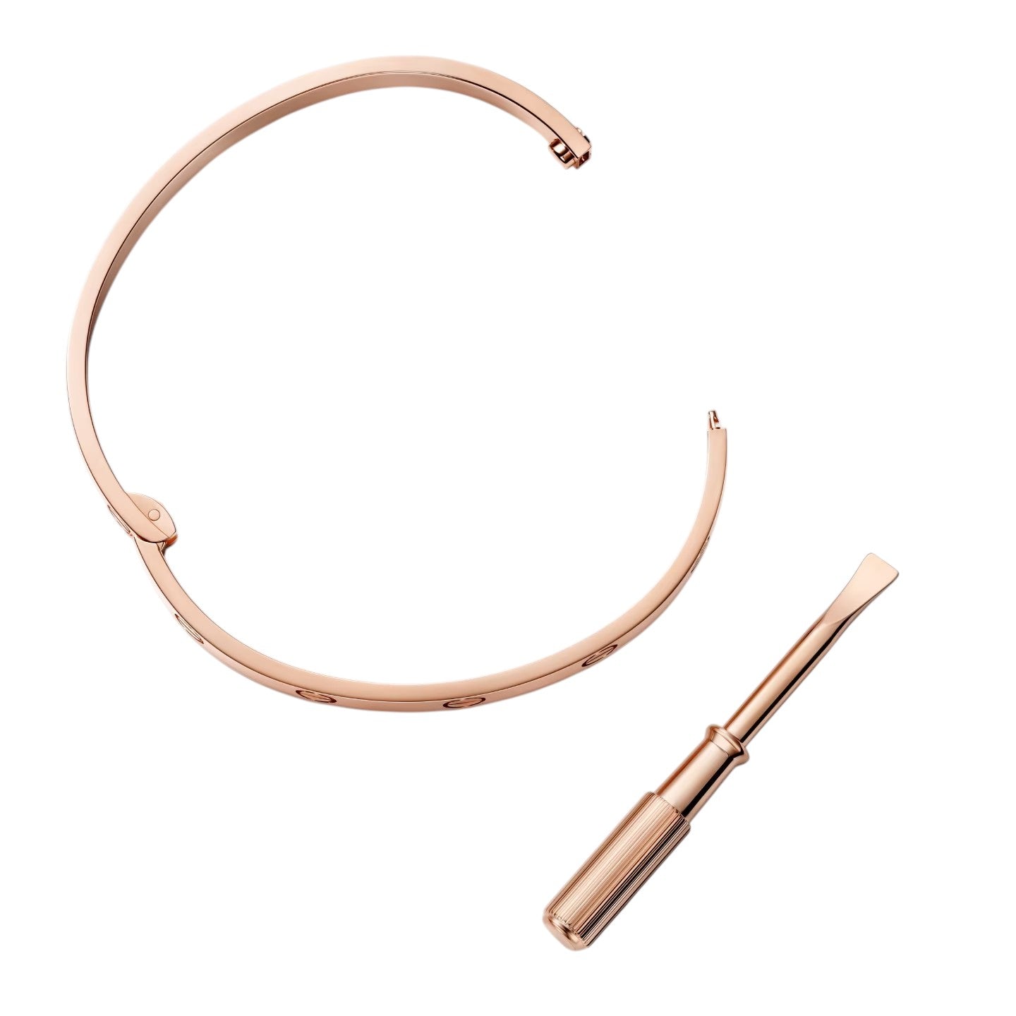 [Favorite]CLASSIC 6.1MM LOVE SINGLE-SCREW CLOSURE BANGLE