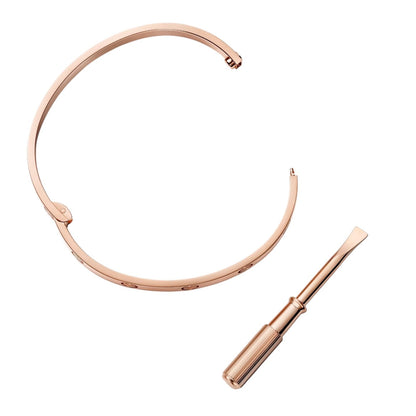 [Favorite]CLASSIC 6.1MM LOVE SINGLE-SCREW CLOSURE BANGLE