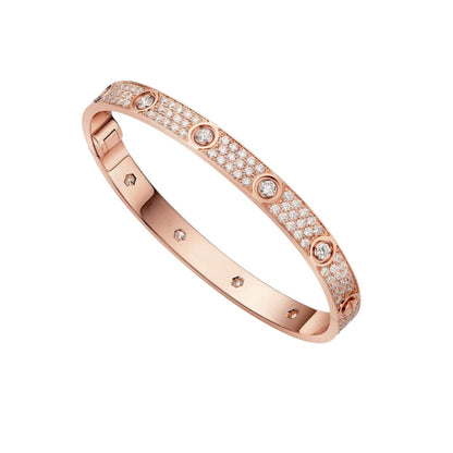 [Favorite]CLASSIC 6.1MM LOVE BANGLE - 10-DIAMOND FULL PAVÉ