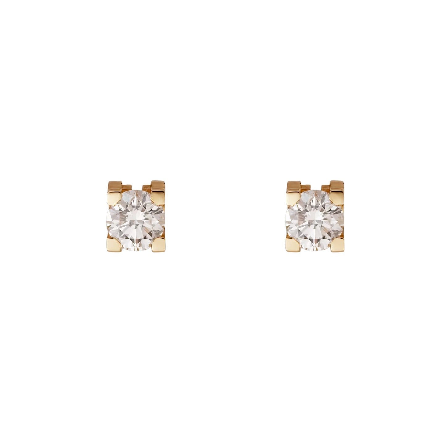 [Favorite]C DE DIAMOND STUD EARRINGS