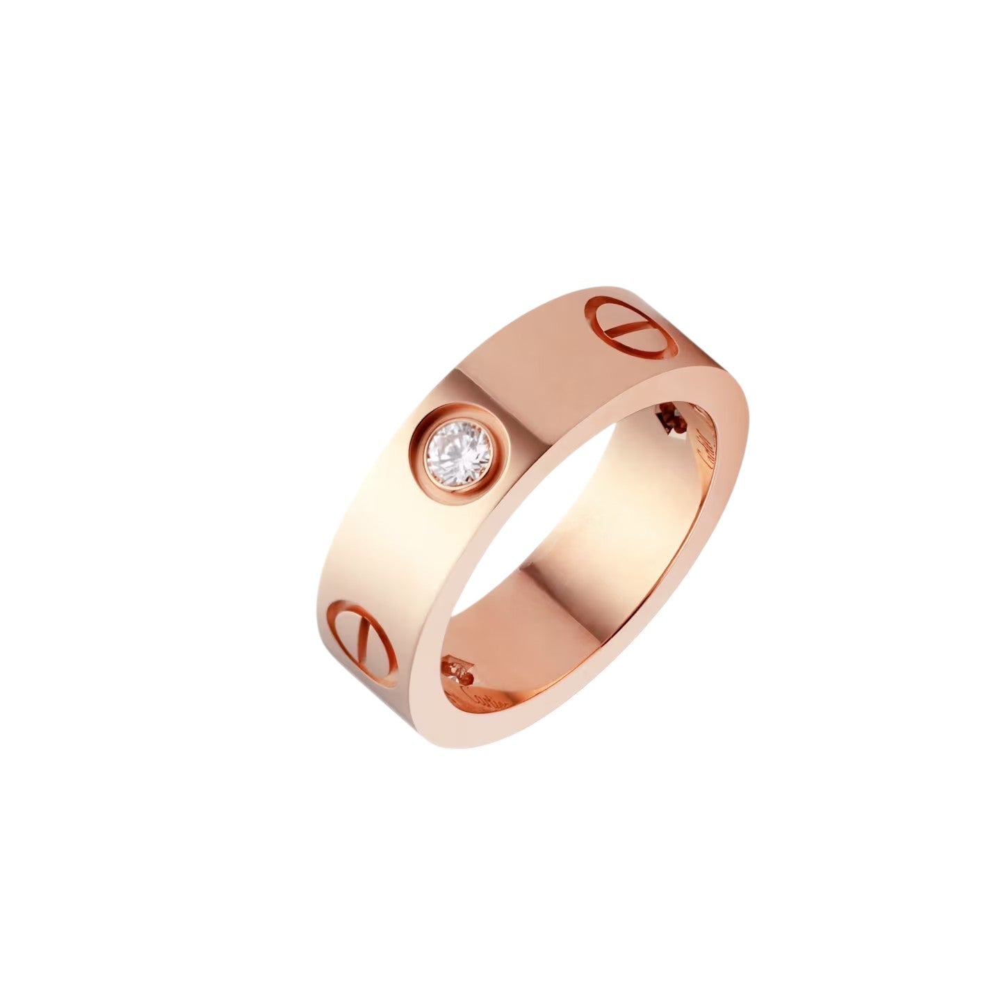 [Favorite]LOVE 5.5MM 3 DIAMONDS RING