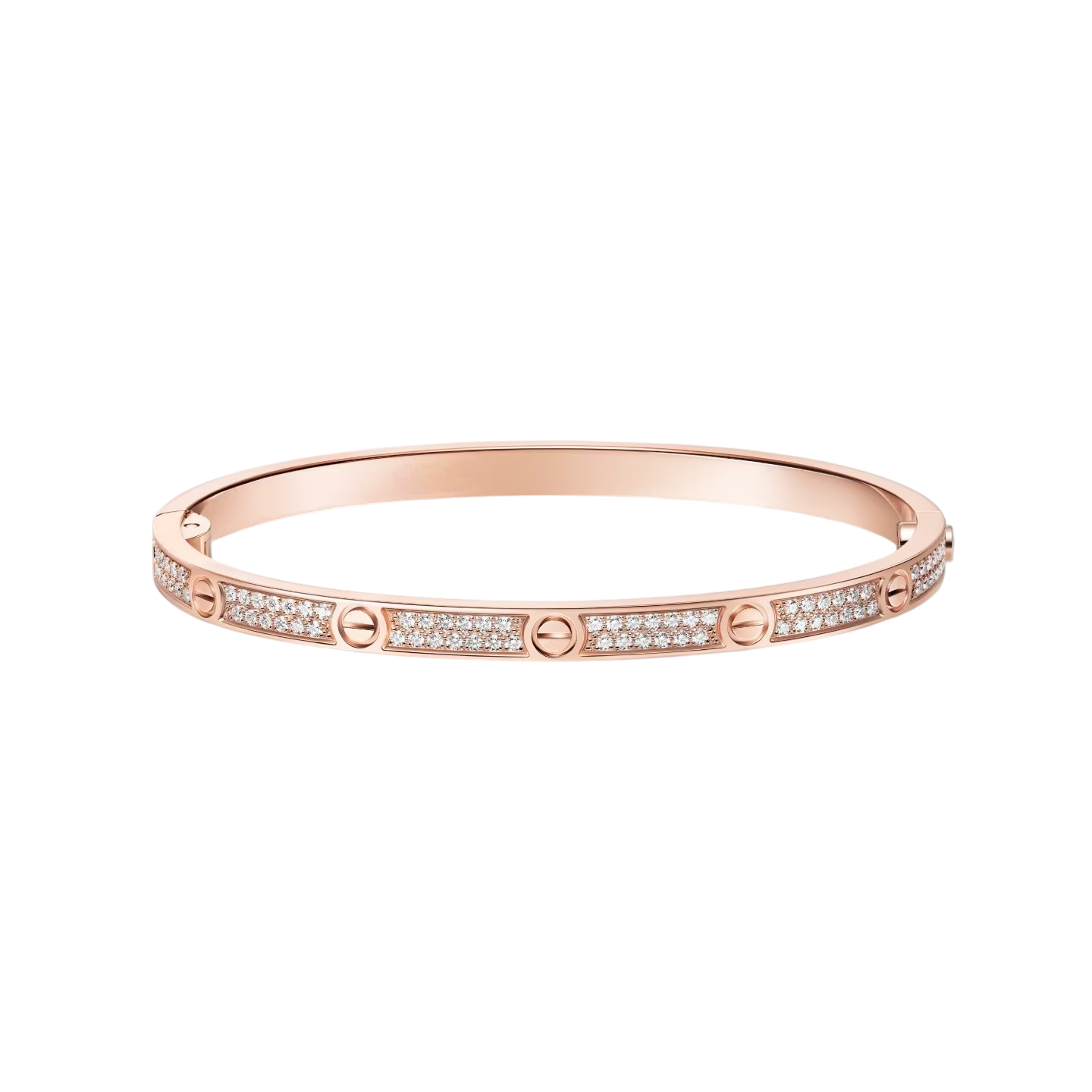 [Favorite]CLASSIC 3.65MM LOVE FULL PAVE BANGLE