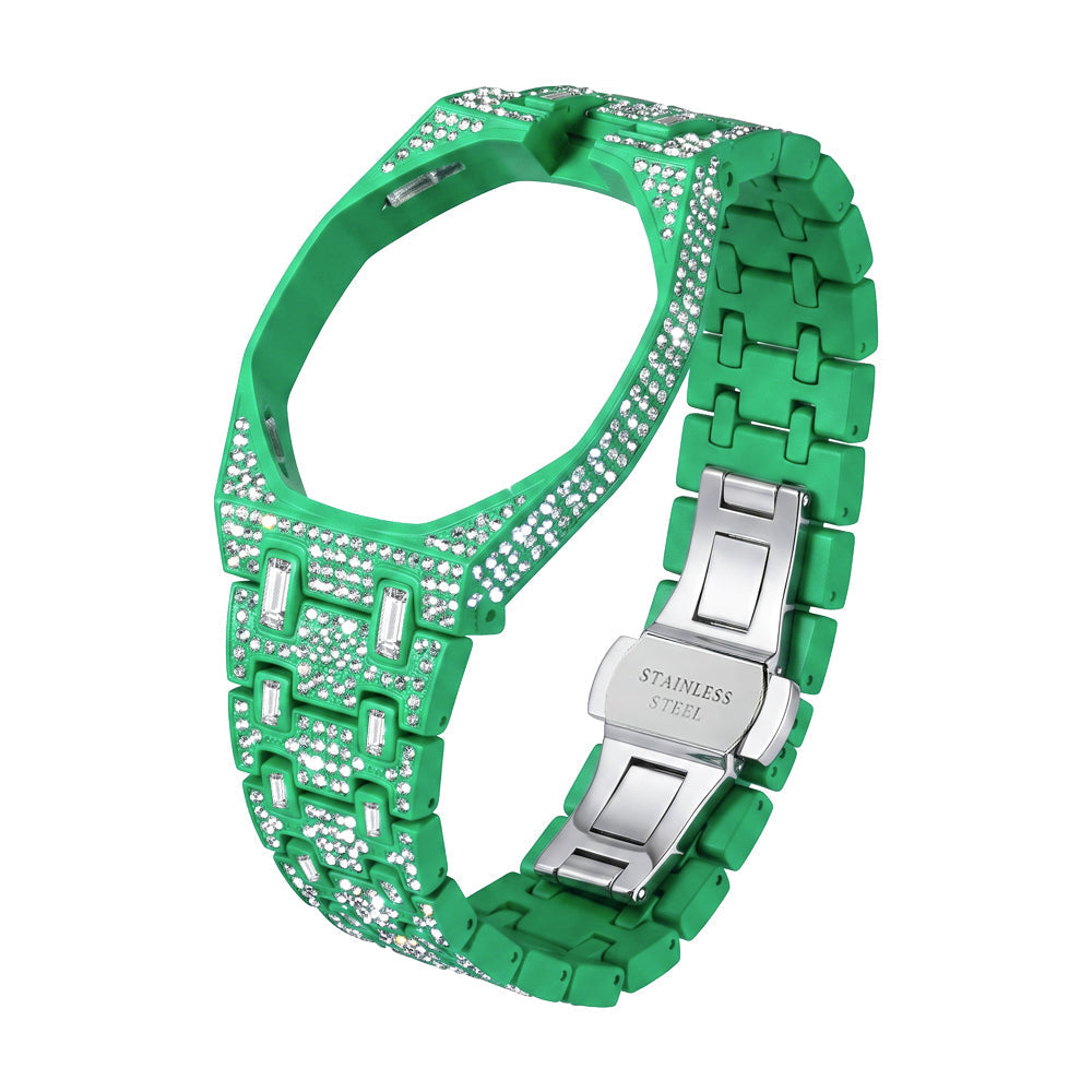 [Favorite]Royal Oak Pop Exclusive Bioceramic Case & Bioceramic Strap Full Diamond