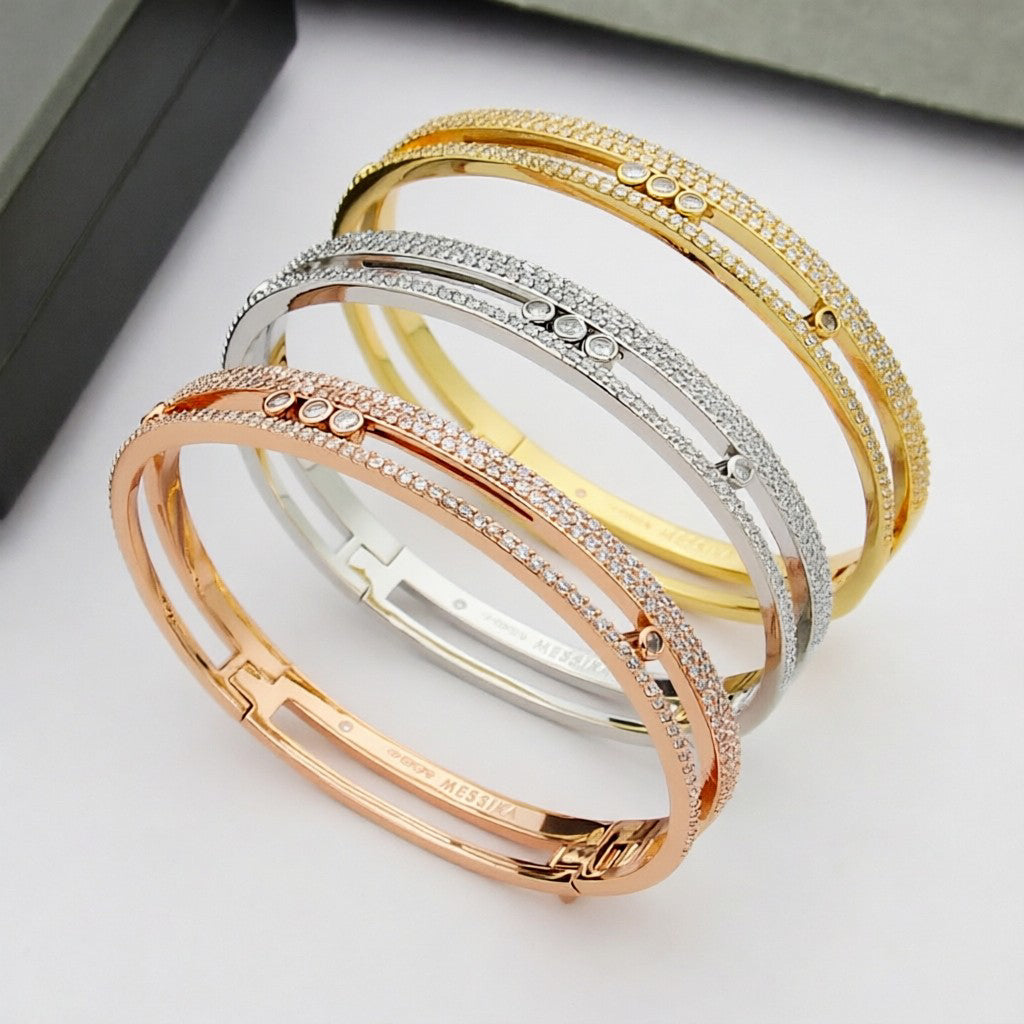 [Lieblingsstück]MOVE ROMANE PAVÉ DIAMANT ARMREIF