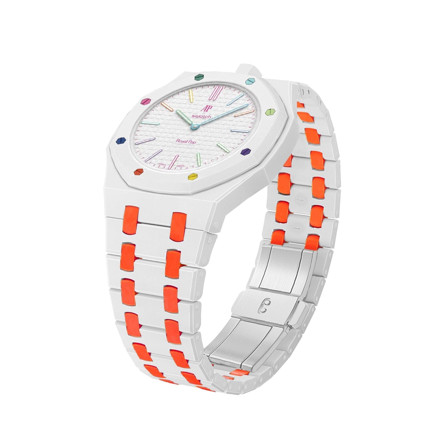 [Favorite]Royal Oak Pop Exclusive Bioceramic Case & Bioceramic Strap Mix Color