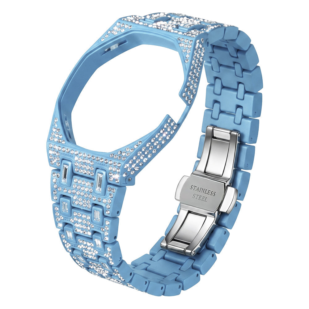 [Favorite]Royal Oak Pop Exclusive Bioceramic Case & Bioceramic Strap Full Diamond
