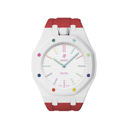 [Favorite]Royal Oak Pop Exclusive Bioceramic Case & Silicone Strap Mix Color