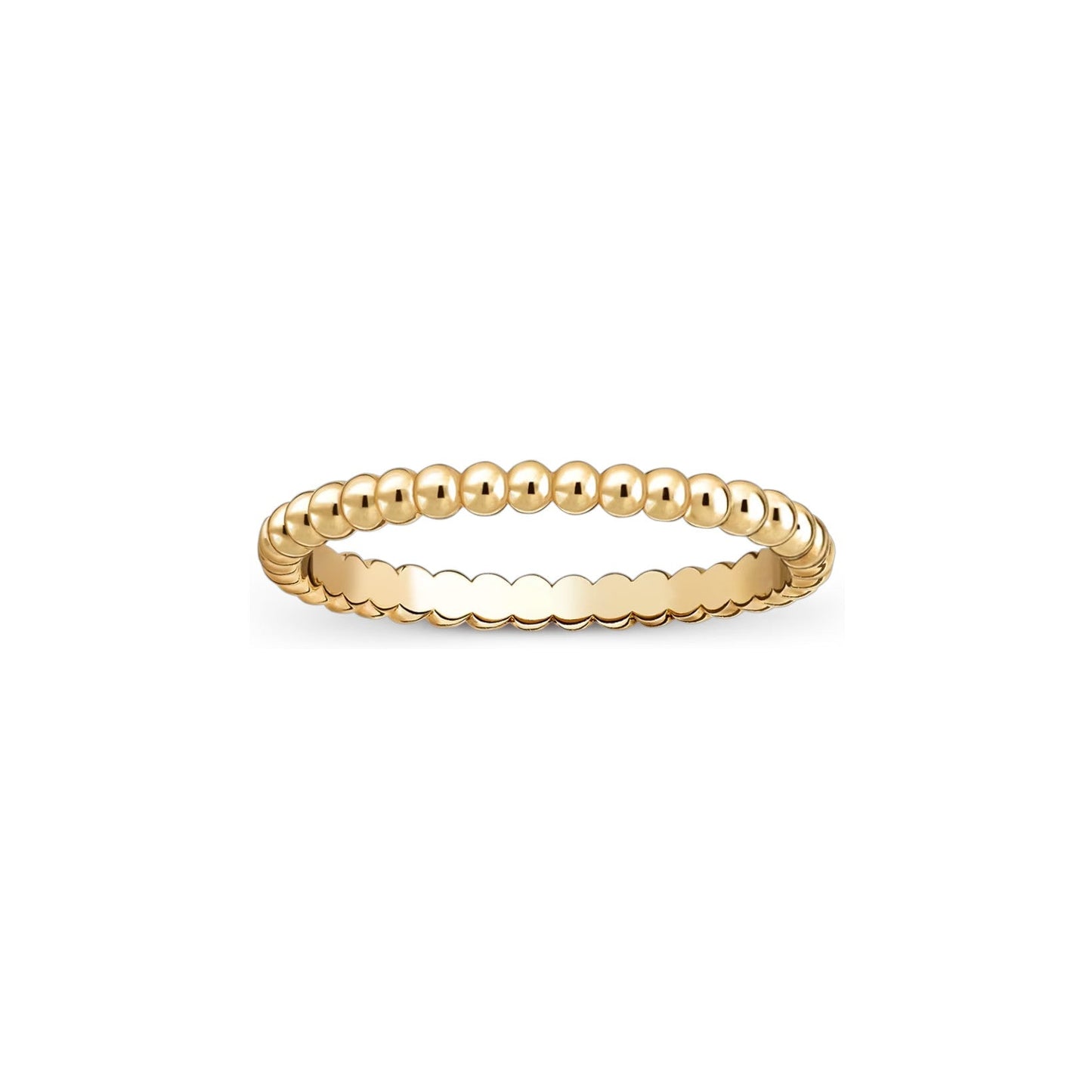 [Favorite]SIGNATURE PERLÉE BEADED BAND RING