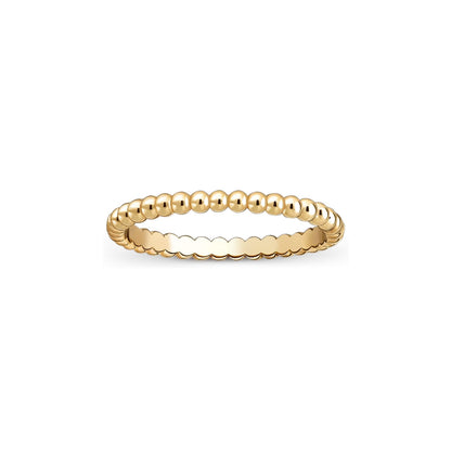 [Favorite]SIGNATURE PERLÉE BEADED BAND RING