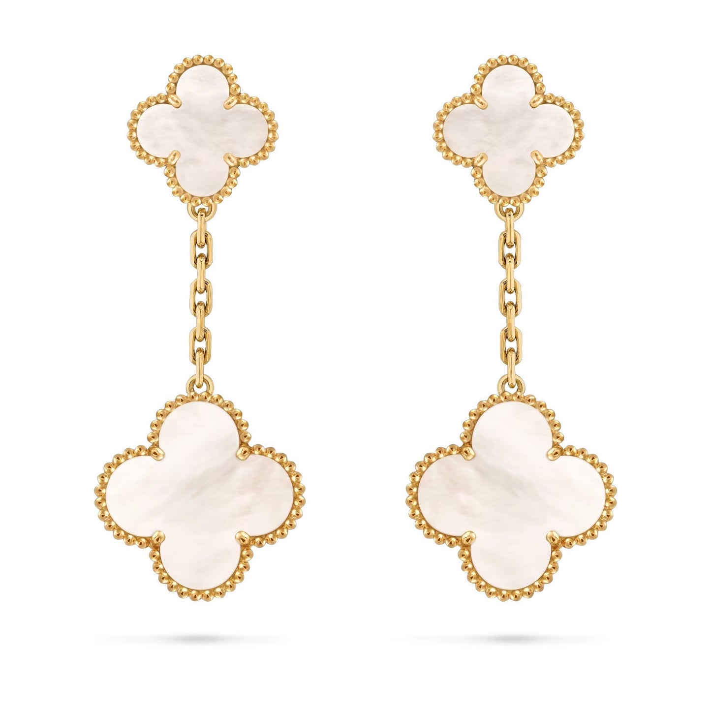[Favorit]KLEE DOPPEL-MOTIV STATEMENT-OHRRINGE - DOUBLE-CHARM KOLLEKTION