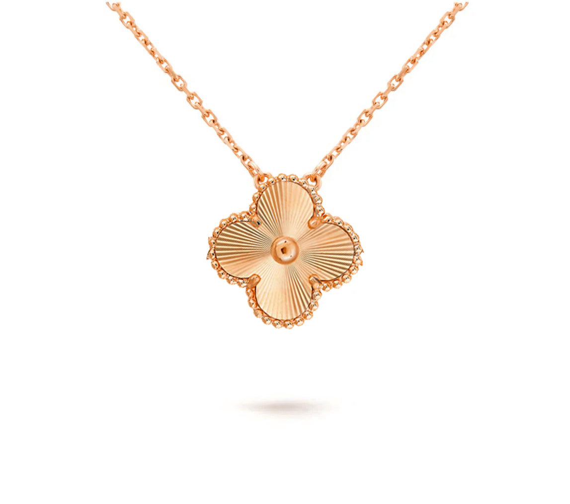 [Favorite]15MM CLOVER FLOWER PENDANT NECKLACE COLLECTION