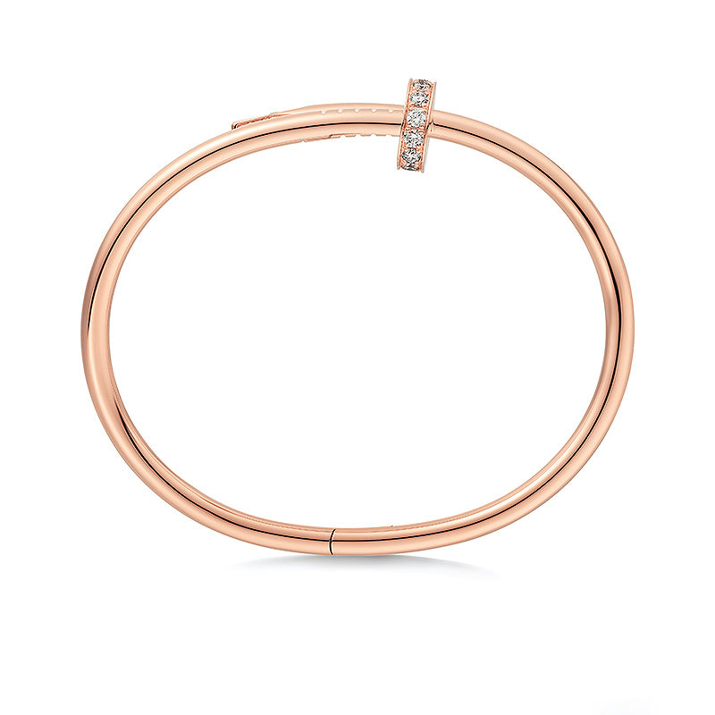 [Favorite]JUSTE UN CLOU 3.5MM CLASSIC DIAMOND BANGLE