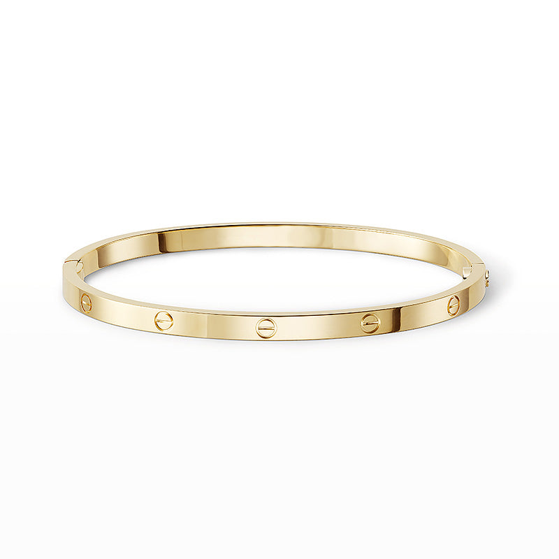 [Favorite]LOVE 3.65MM SMALL MODEL BANGLE