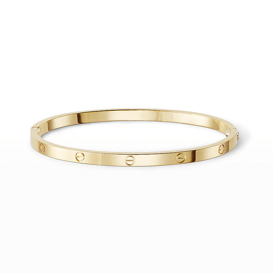 [Favorite]LOVE 3.65MM SMALL MODEL BANGLE