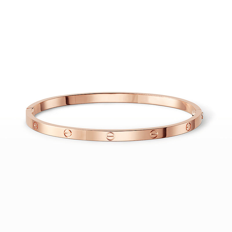 [Favorite]LOVE 3.65MM SMALL MODEL BANGLE