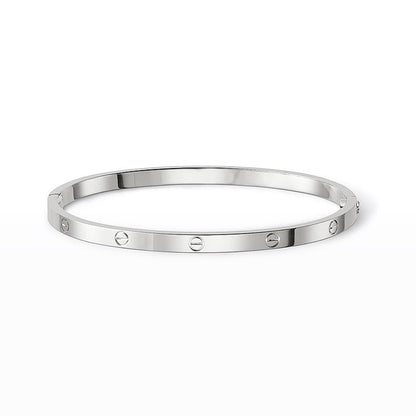 [Favorite]LOVE 3.65MM SMALL MODEL BANGLE