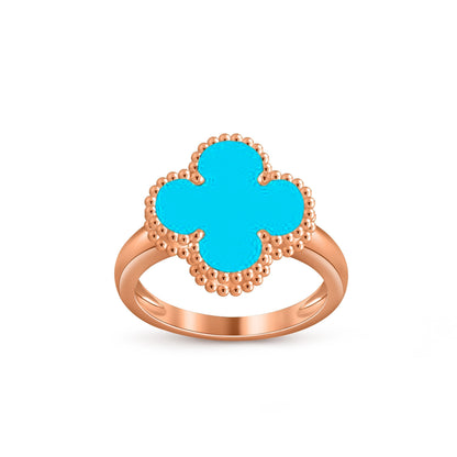 [Favorite]LUCKY CLOVER VINTAGE ROSE GOLD RING COLLECTION