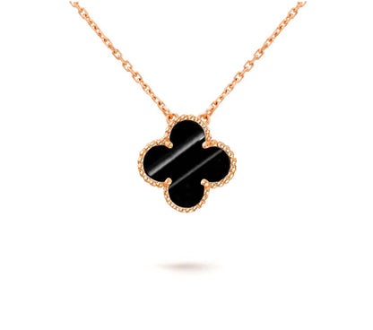 [Favorite]15MM CLOVER FLOWER PENDANT NECKLACE COLLECTION