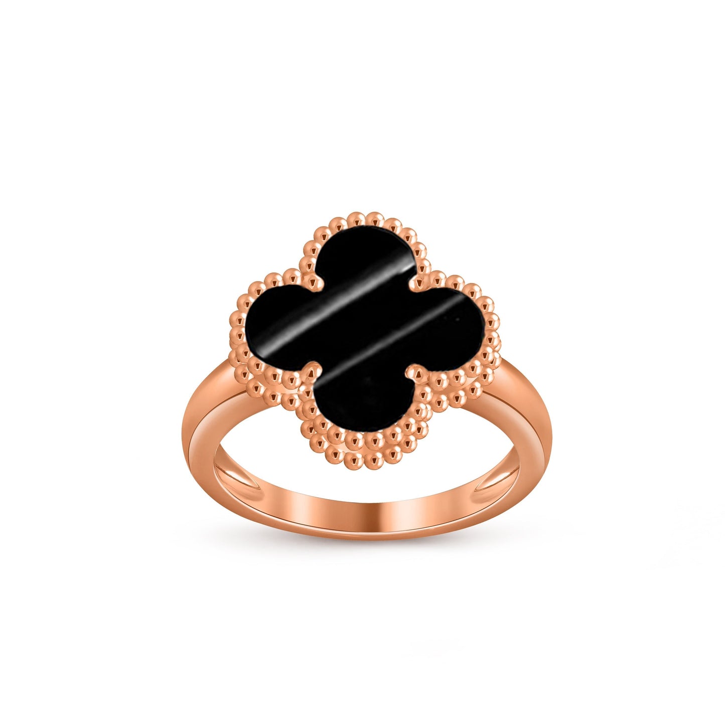 [Favorite]LUCKY CLOVER VINTAGE ROSE GOLD RING COLLECTION