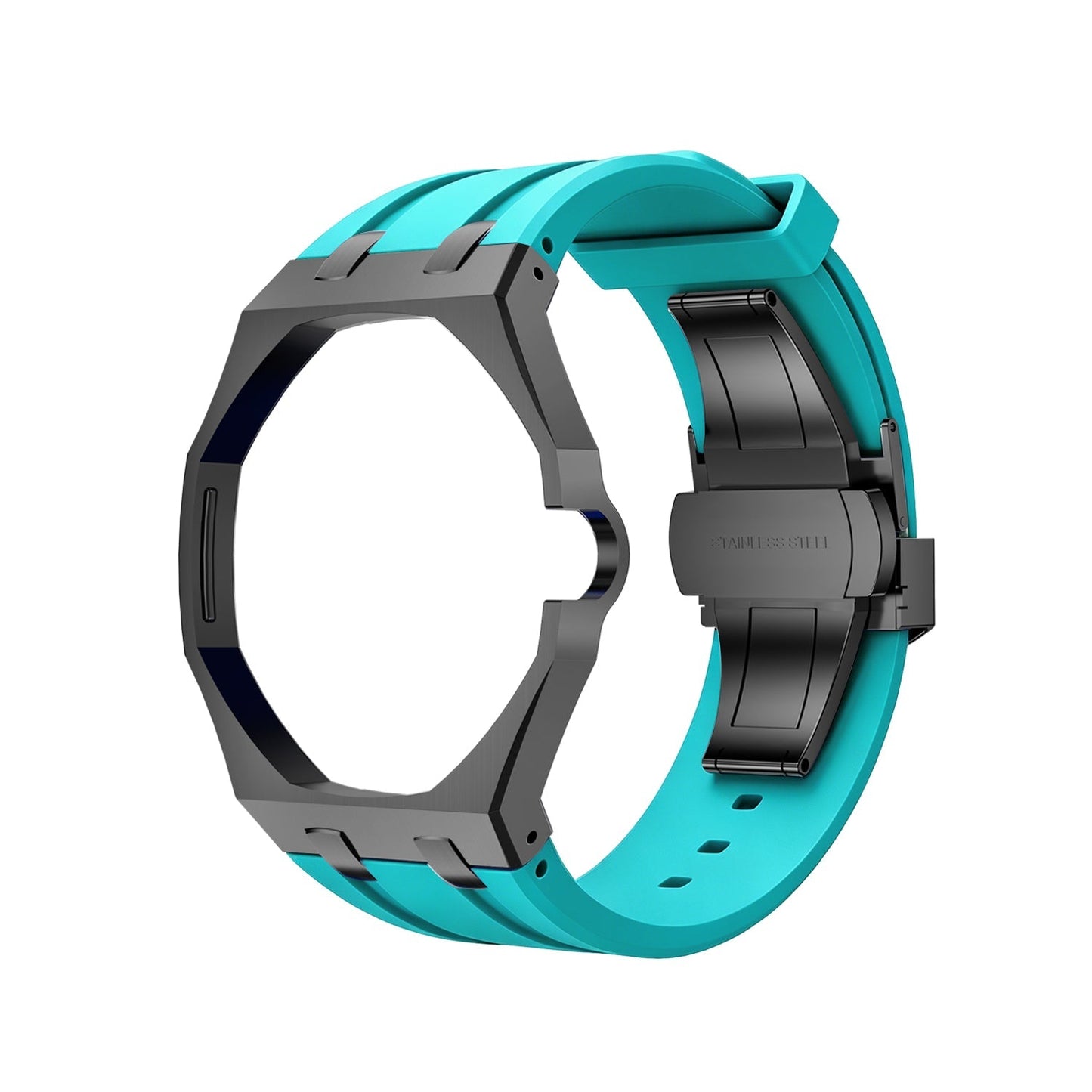 [Favorite]OAK POP BLACK STEEL CASE & SILICONE STRAP