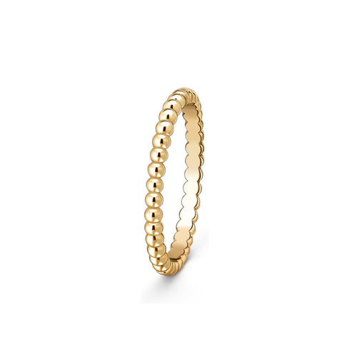 [Favorite]SIGNATURE PERLÉE BEADED BAND RING
