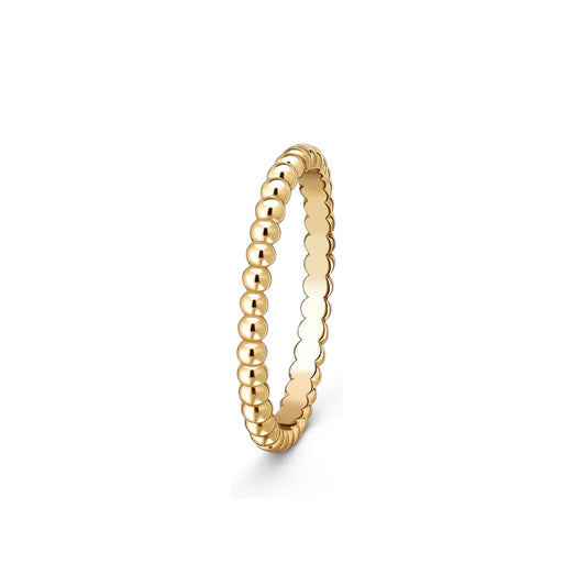 [Favorite]SIGNATURE PERLÉE BEADED BAND RING