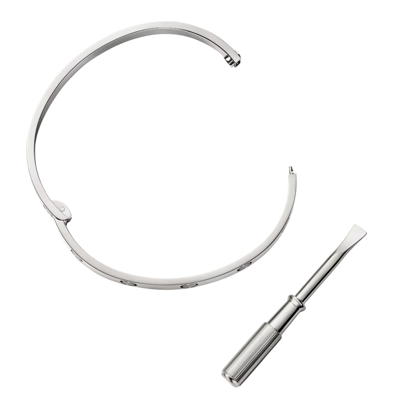 [Favorite]CLASSIC 6.1MM LOVE SINGLE-SCREW CLOSURE BANGLE