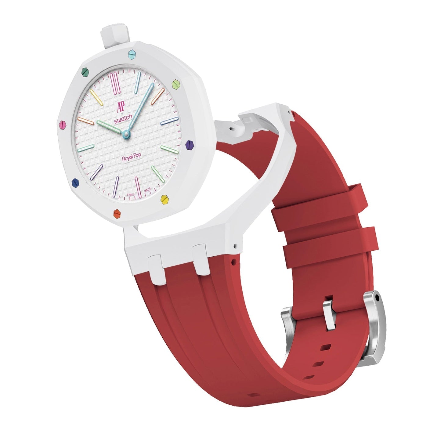 [Favorite]Royal Oak Pop Exclusive Bioceramic Case & Silicone Strap Mix Color